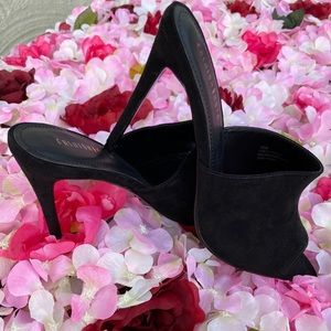 Black Mule Heels